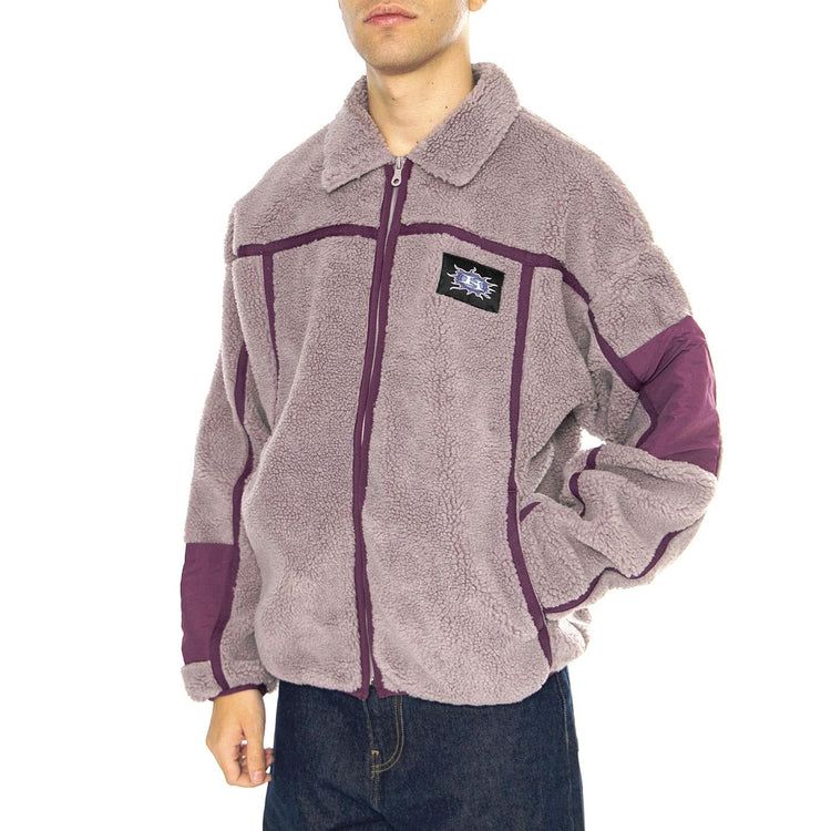 Livingstone Sherpa Jacket Dust Purple - Giacca Uomo Viola JK00407-DSTPR  HUF 