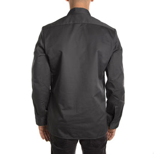 LONG SLEEVE SLIM WORK SHIRT CHARCOAL WL576-CH  DICKIES 