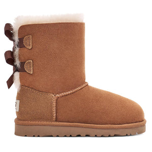 Bailey Bow II Chestnut - Stivaletti Bambino / Bambina Marroni UGKBLBOWCN1017394K  UGG 