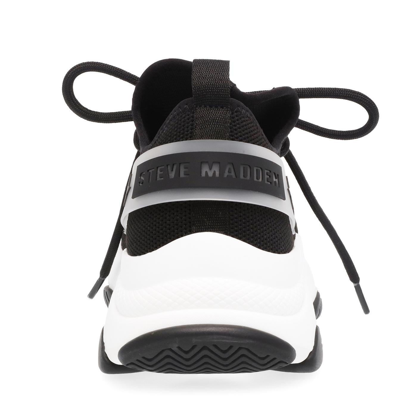 Mezure Black - Scarpe Stringate Profilo Basso Donna Nere SMPMEZURE-BLA  STEVE MADDEN 