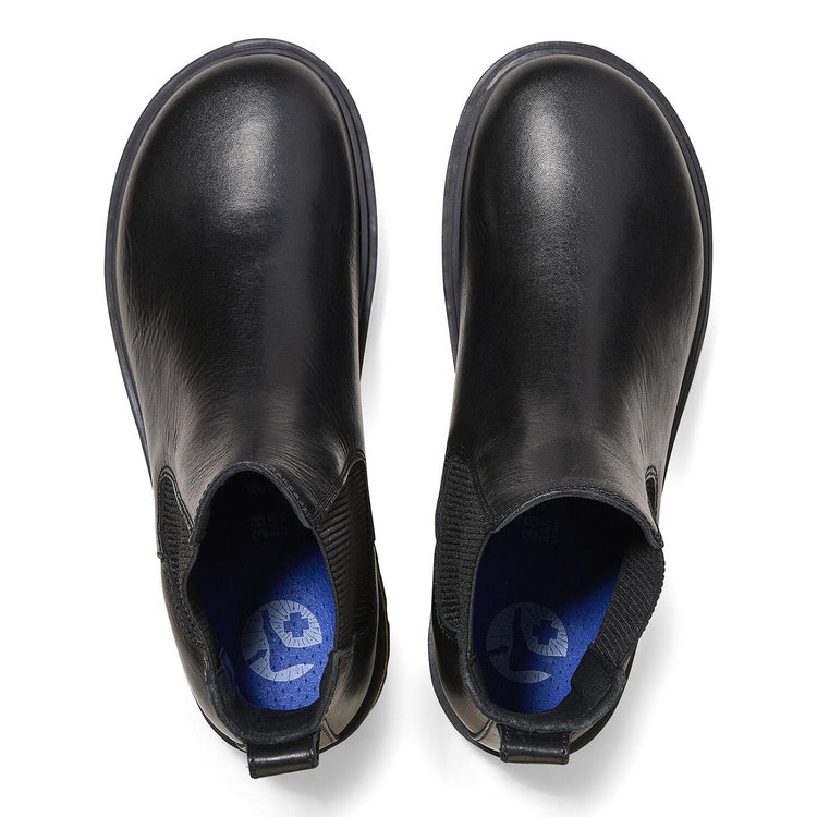 Highwood Slip On Women Black Natural Leather Boots - Stivaletti Donna Neri 1025781 . BIRKENSTOCK 