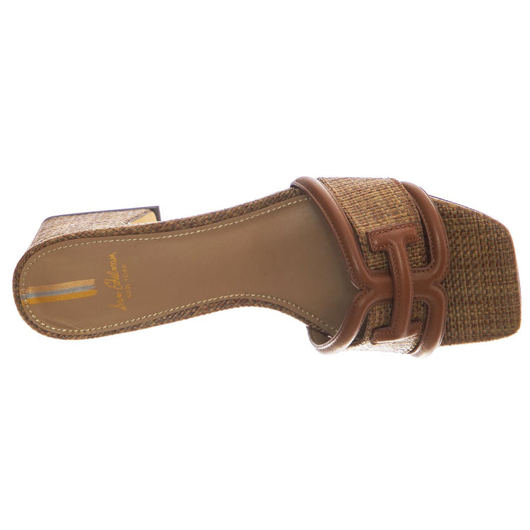Waylon Cognac Leather - Sandali Donna Marroni 315086_1  SAM EDELMAN 