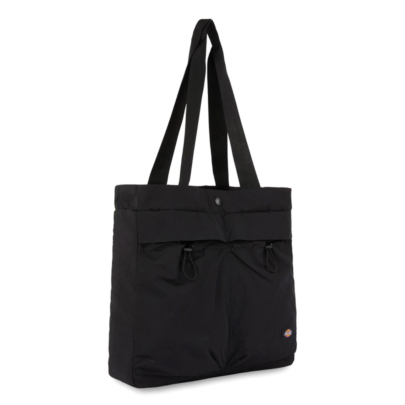 Fishervilles Tote Bag Black - Borsa Shopping Bag Nera DK0A4YP6BLK1  DICKIES 