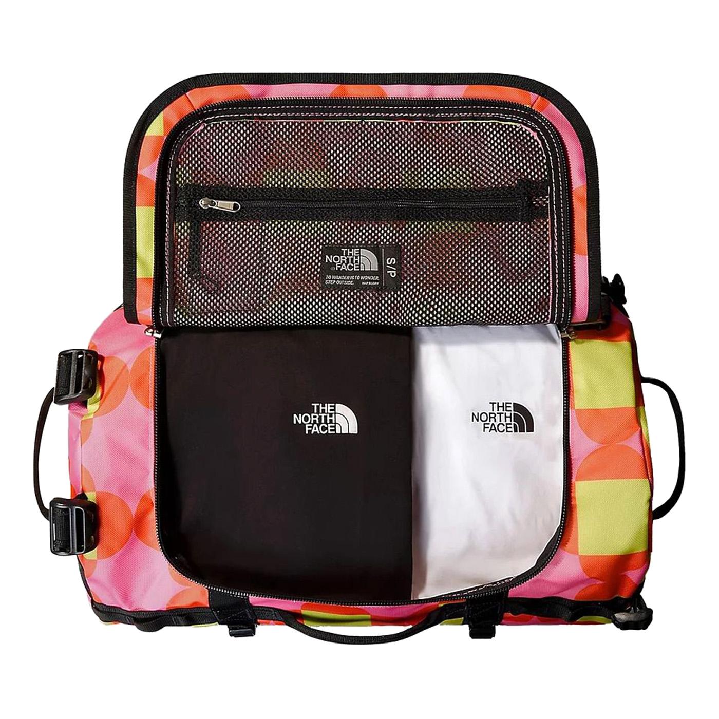 Base Camp Duffel S Gamma Pink Lets Blossom - Bora da Viaggio Multicolore NF0A52ST0OA1  THE NORTH FACE 