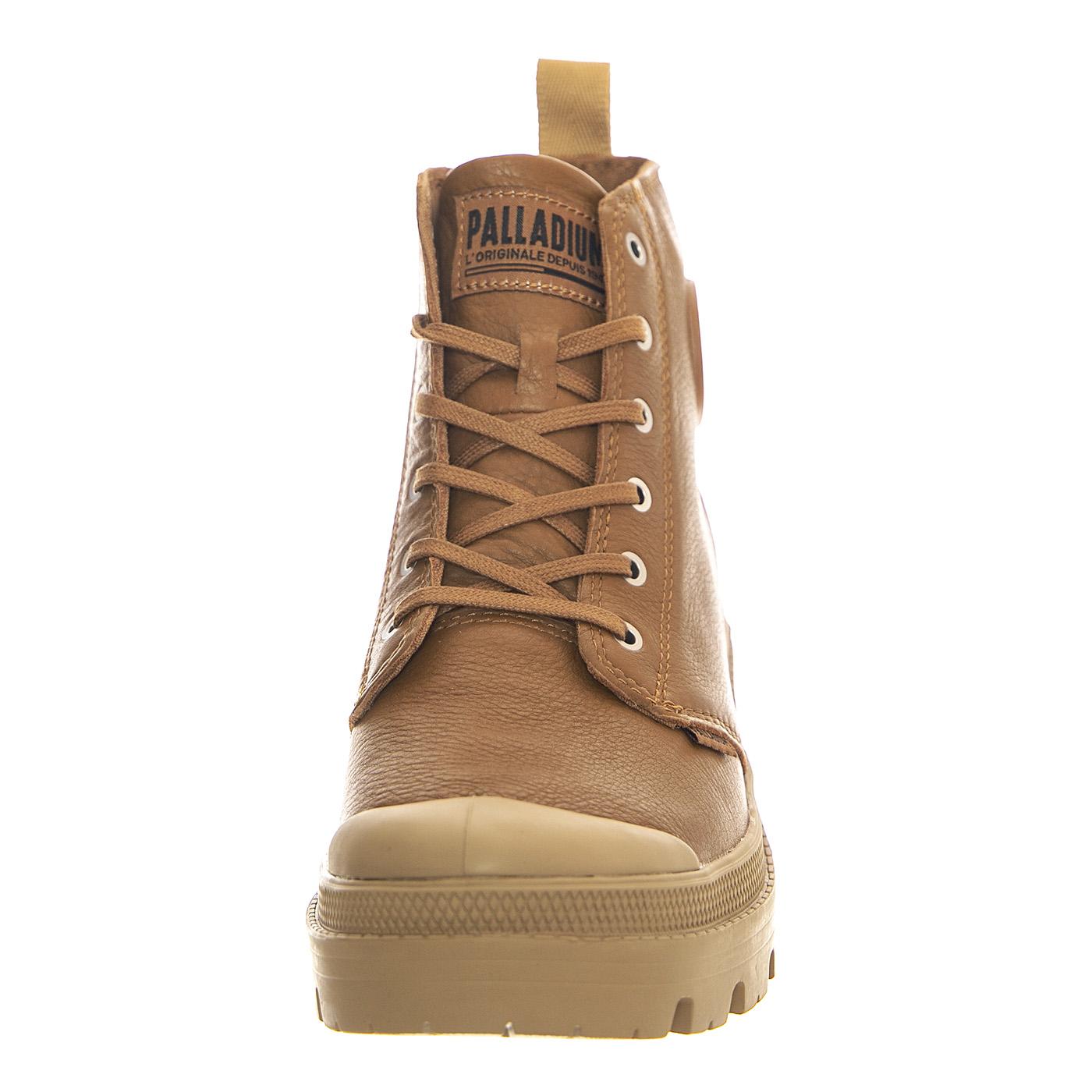 Pallabase Leather Dear Brown - Scarpe Uomo Marroni PAS96905-252-M  PALLADIUM 