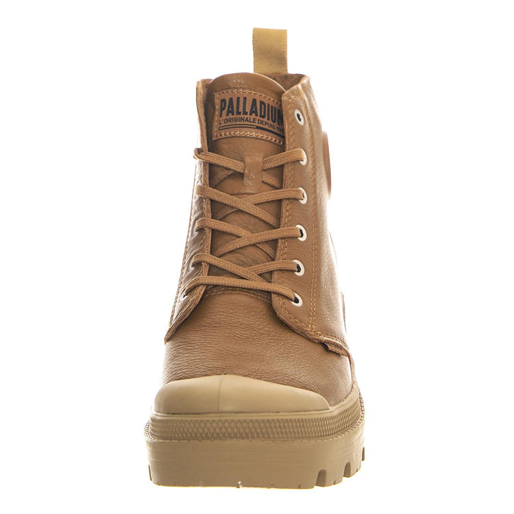 Pallabase Leather Dear Brown - Scarpe Uomo Marroni PAS96905-252-M  PALLADIUM 