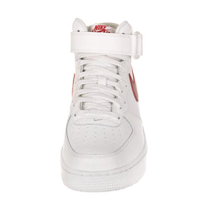 NIKE AIR FORCE 1 MID 07 SAIL/UNIVERSITY RED 93392_4  NIKE 