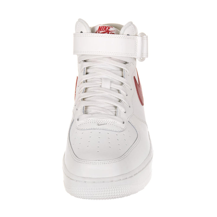 NIKE AIR FORCE 1 MID 07 SAIL/UNIVERSITY RED 93392_4  NIKE 