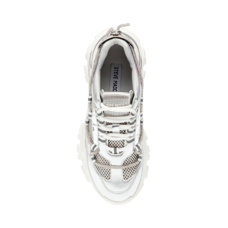 Miracles Silver / White - Scarpe Stringate Donna Multicolore SMPMIRACLES-04D  STEVE MADDEN 