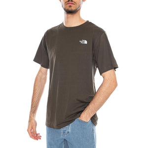 M Evo SD Reg SS Tee New Taupe Green - Maglietta Girocollo Uomo Verde NF0A8CZ2 21L1 THE NORTH FACE 
