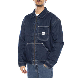 91W Lined WW Jacket Save It - Giacca Denim Jeans Uomo Blu 112370464  LEE 