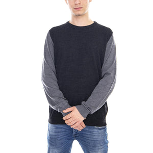 NELAS KNIT CREW NECK EXP Dark Grey Melange 22009514-GRIGIO  ONLY & SONS 