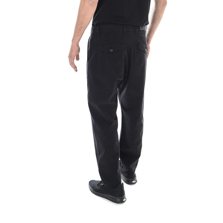 ISAACSON CROPPED Ms pant BLACK 182205-110  ELVINE 
