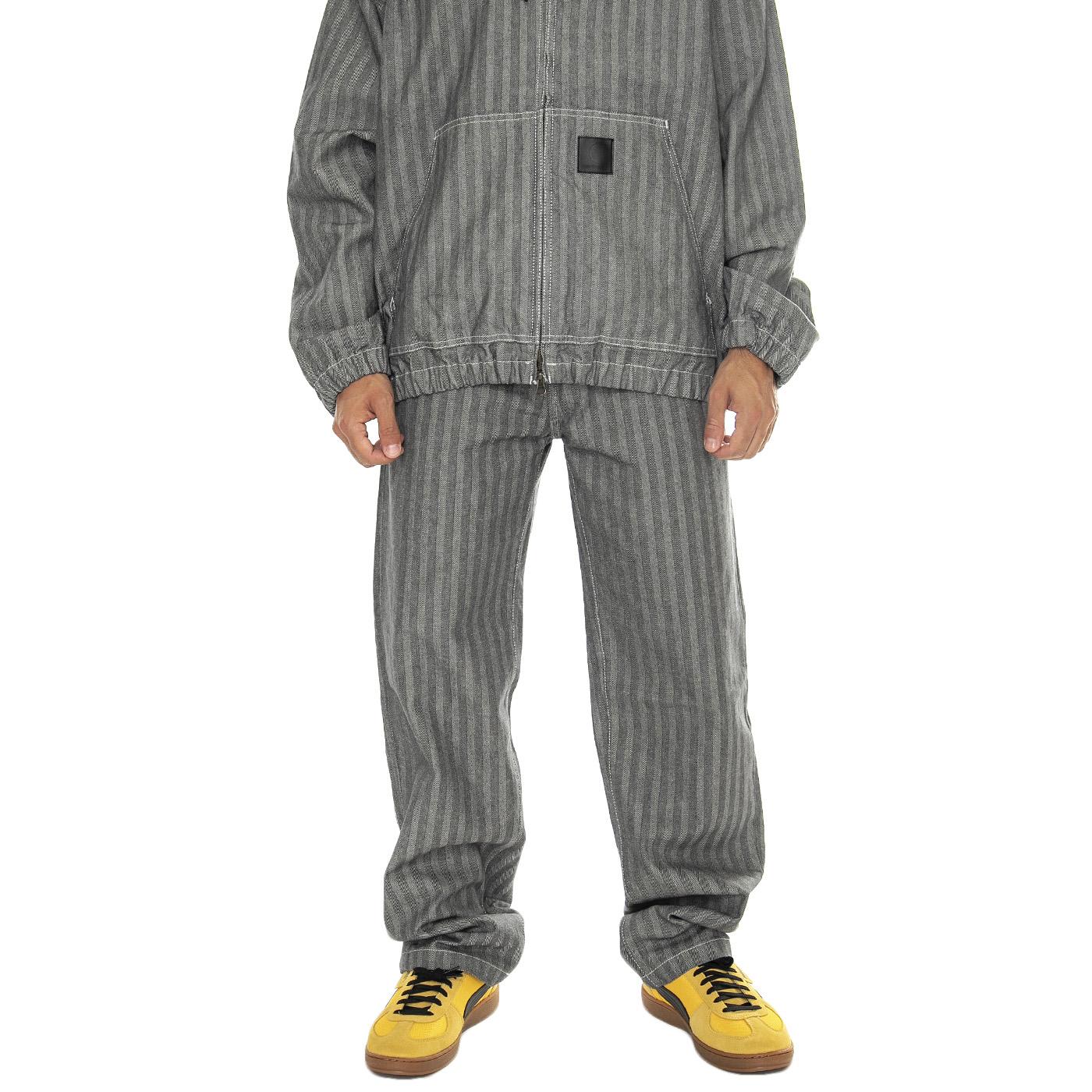 Menard Pant Grey rinsed - Pantaloni Uomo Grigi I033579.9102  CARHARTT WIP 