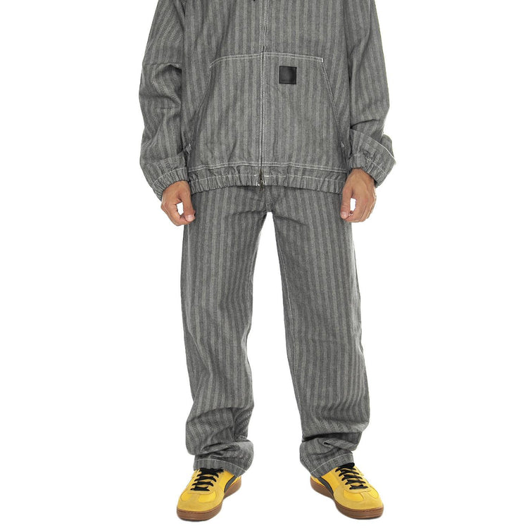 Menard Pant Grey rinsed - Pantaloni Uomo Grigi I033579.9102  CARHARTT WIP 