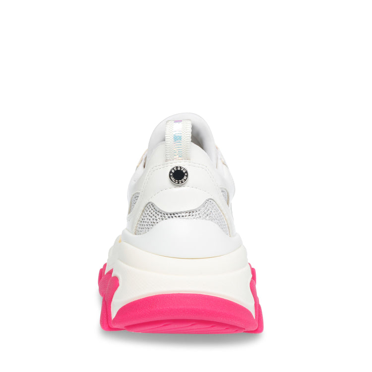 Fireball Wht / Fuchs - Scarpe Stringate Profilo Basso Donna Bianche / Viola SMPFIREBALL-WHT  STEVE MADDEN 