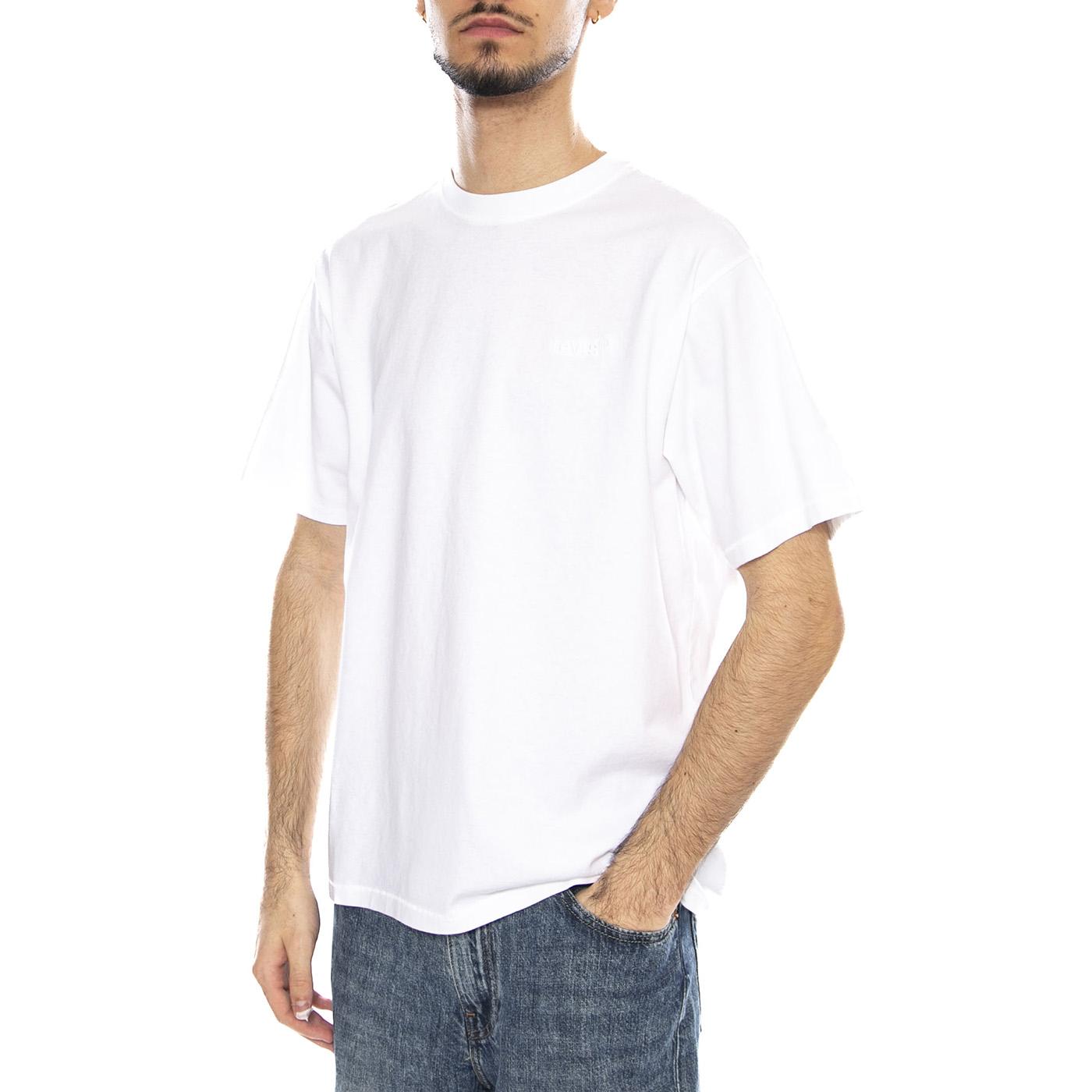 Red Tab - Maglietta Girocollo Uomo Bianca A0637-0000 Neutral LEVIS 