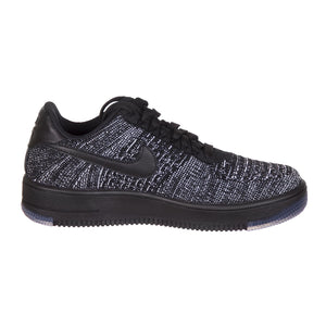 NIKE AIR FORCE 1 FLYKNIT LOW BLACK/BLACK-WHITE 93369_4  NIKE 