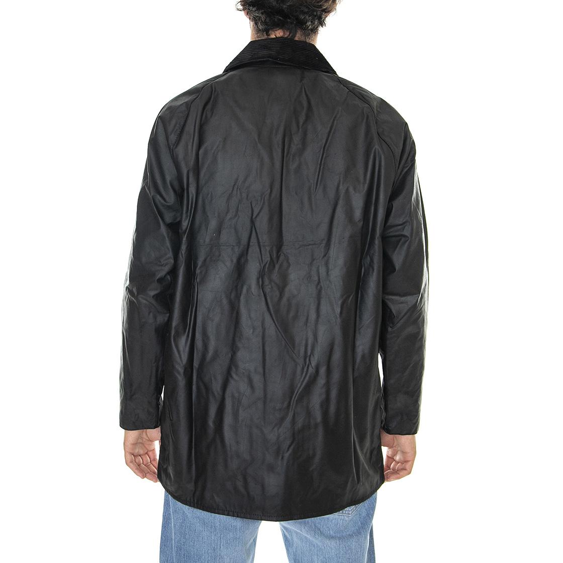 Beaufort Wax Jacket Black - Giacca Invernale Uomo Nera FW22-MWX0017-BK91  BARBOUR 