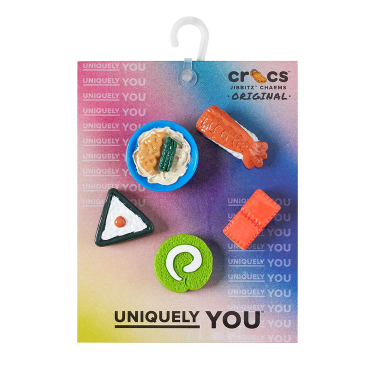 3D Mini Sushi Party 5 Pack - Set di Charms per Calzature Crocs 10012175 . CROCS 
