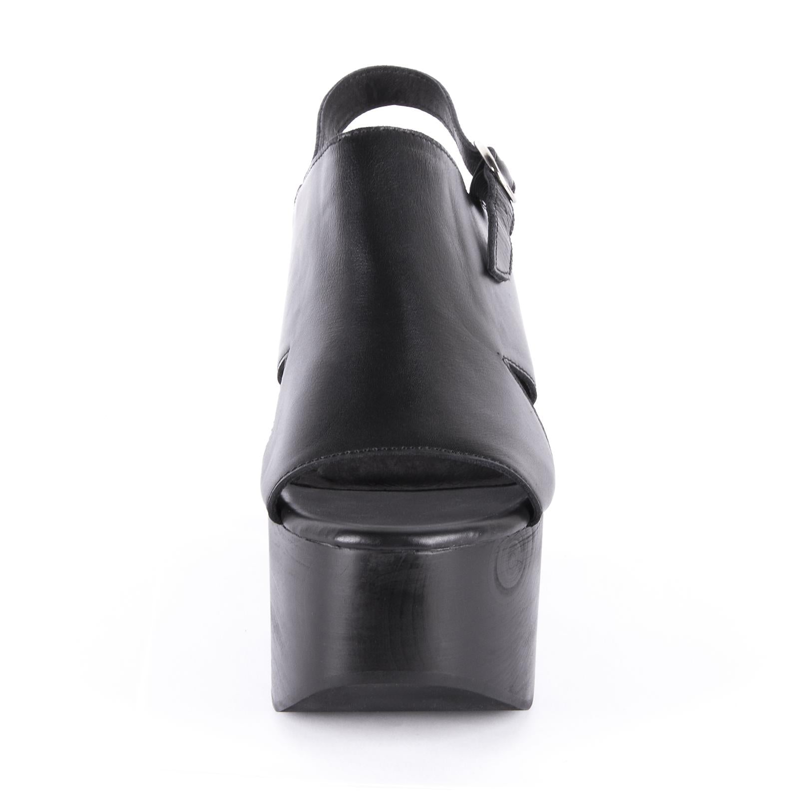 CECILIA LEATHER BLACK JCSJH0172LEA-BLACK  JEFFREY CAMPBELL 