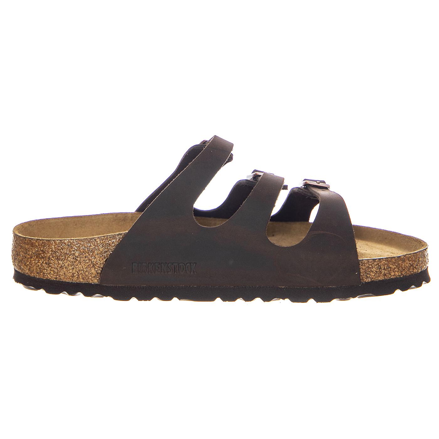 Florida SFB Habana, Oiled Leather - Sandali Donna Marroni 053901 . BIRKENSTOCK 