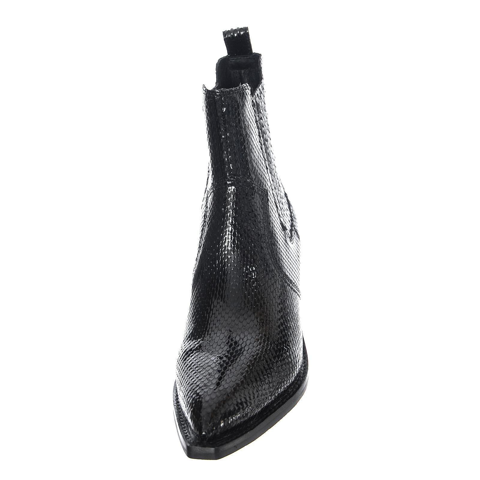  JC-663-1-5 SNAKE BLACK  JEFFREY CAMPBELL 
