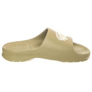 Serve Slide Off White - Sandali / Ciabatte Uomo Beige 745CMA00052A9  LACOSTE 