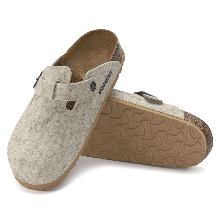 Boston Eggshell - Sandali Donna / Uomo Grigi - Calzata Stretta 1023143  BIRKENSTOCK 