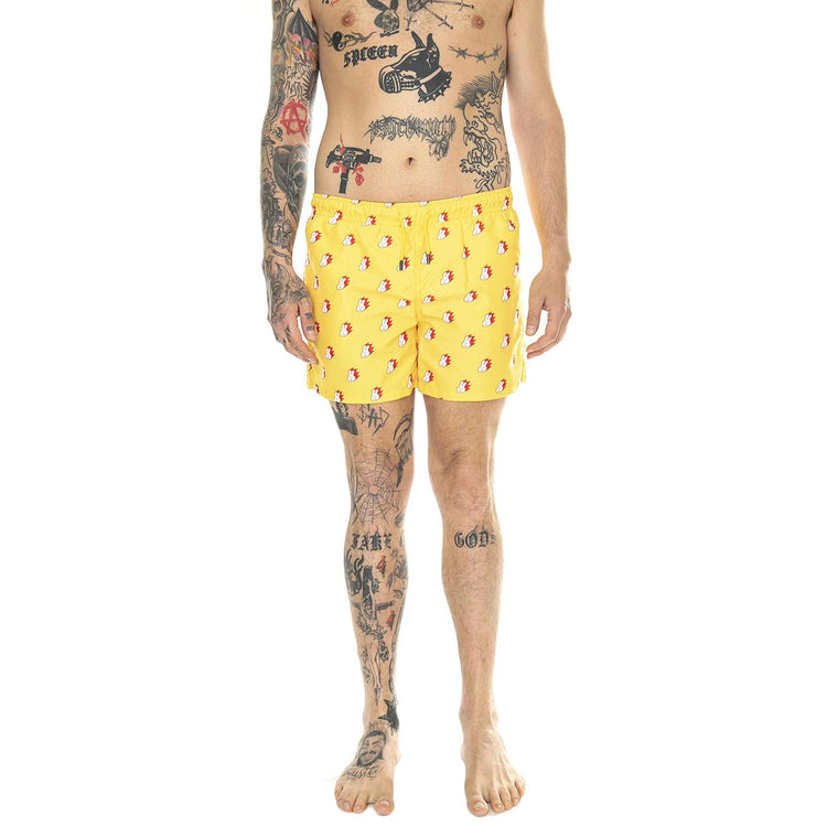 Bunny Swimshorts 2200 - Costume da Bagno Uomo Giallo BUN116-2200-2200  HAPPY SOCKS 