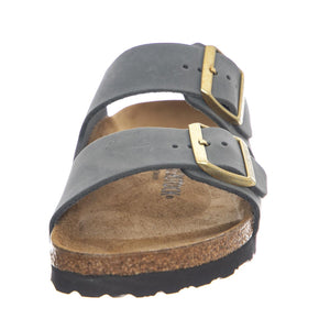Arizona basalt gray, Oiled Leather - Sandali Donna Grigi 1029253  BIRKENSTOCK 