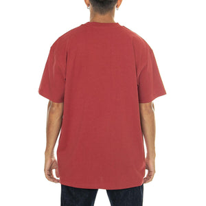 S/S American Script T-Shirt Tuscany - Maglietta Girocollo Uomo Rossa I029956.002XX  CARHARTT WIP 