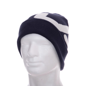 Slouchy Intarsia - Cappellino a Cuffia Blu 97503_4  FILA 