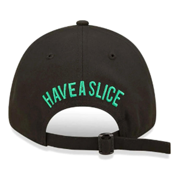 NE Food Icon9Forty New Era Black / K Green - Cappellino con Visiera Nero 60358088  NEW ERA 