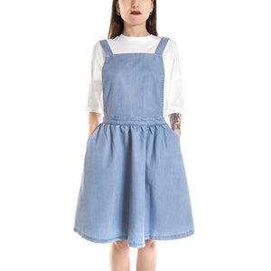 INGER SHORT DRESS JEANS LIGHT BLUE 142820138-1001  MINIMUM 