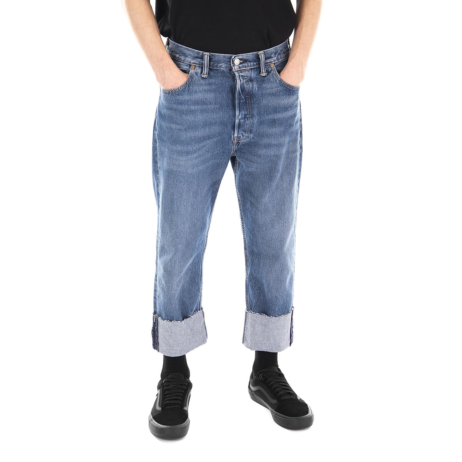 501 Original Custome Pleated Jeans Bunker Indigo 52436-0001  LEVIS 