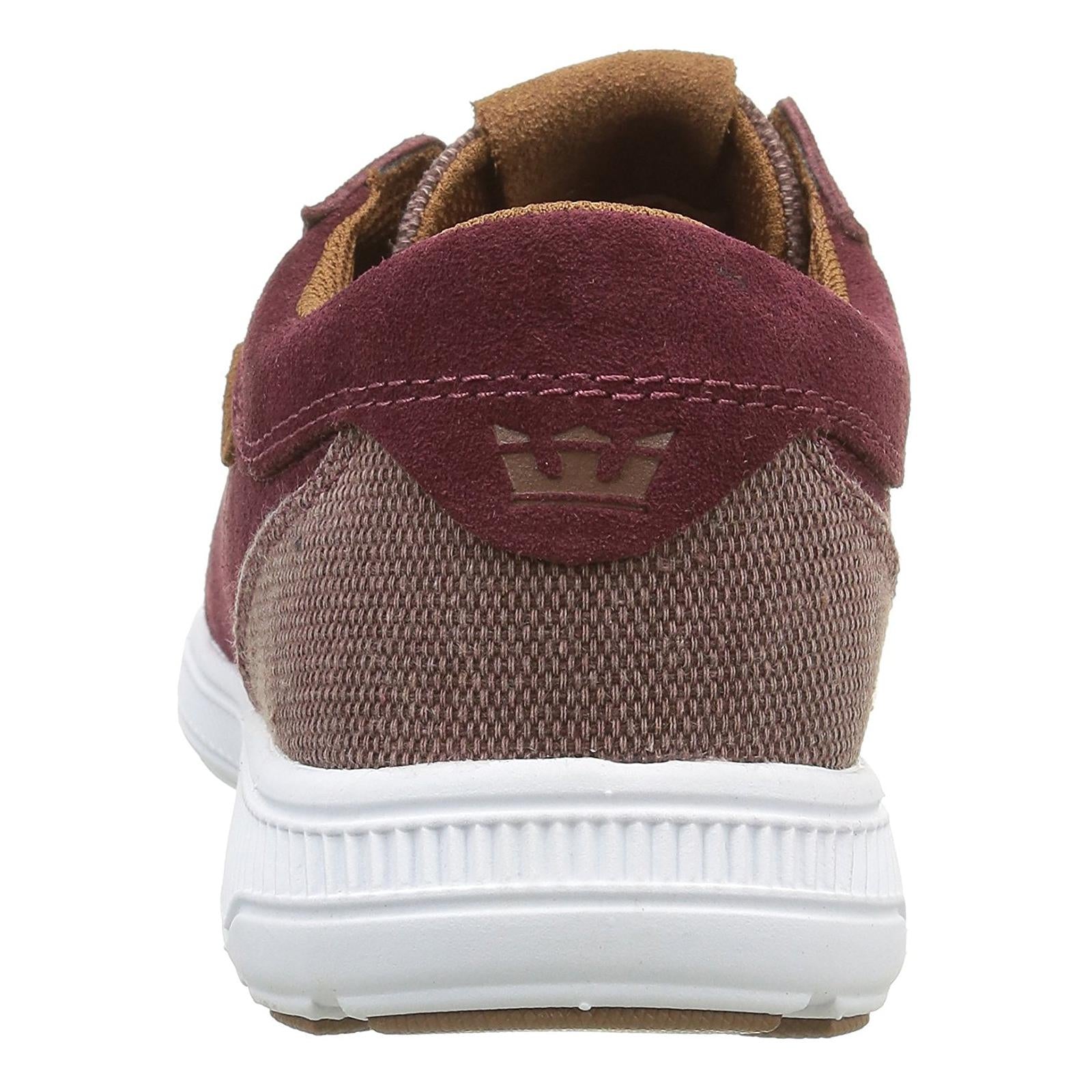 Hammer Run Scarpe - Burgundy / Brown / White Cornestone - Scarpe Basse Uomo Bordeaux 08023-652-M-652  SUPRA 