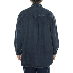 M' Wellthread Arrowood Shirt Blackstar Fern Black - Camicia Denim Jeans Uomo Blu A6136-0000  LEVIS 