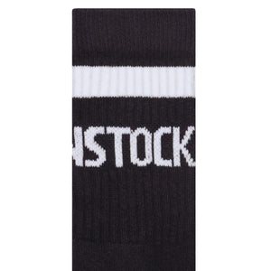 BIRKENSTOCK COTTON CREW BLACK/WHITE - Calzini Neri 1030265 . BIRKENSTOCK 