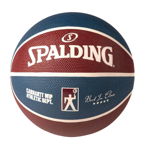 Spalding for Carhartt WIP Basketball Mulberry, Dusky Blue / Naturel - Pallone da Basket Multicolore I034908.2Z6XX  CARHARTT WIP 
