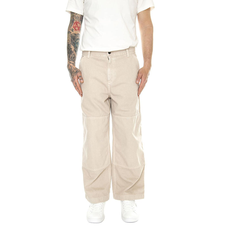 Garrison Pant Tonic / Stone Dyed - Pantaloni Uomo Beige I033124.1YC4J  CARHARTT WIP 