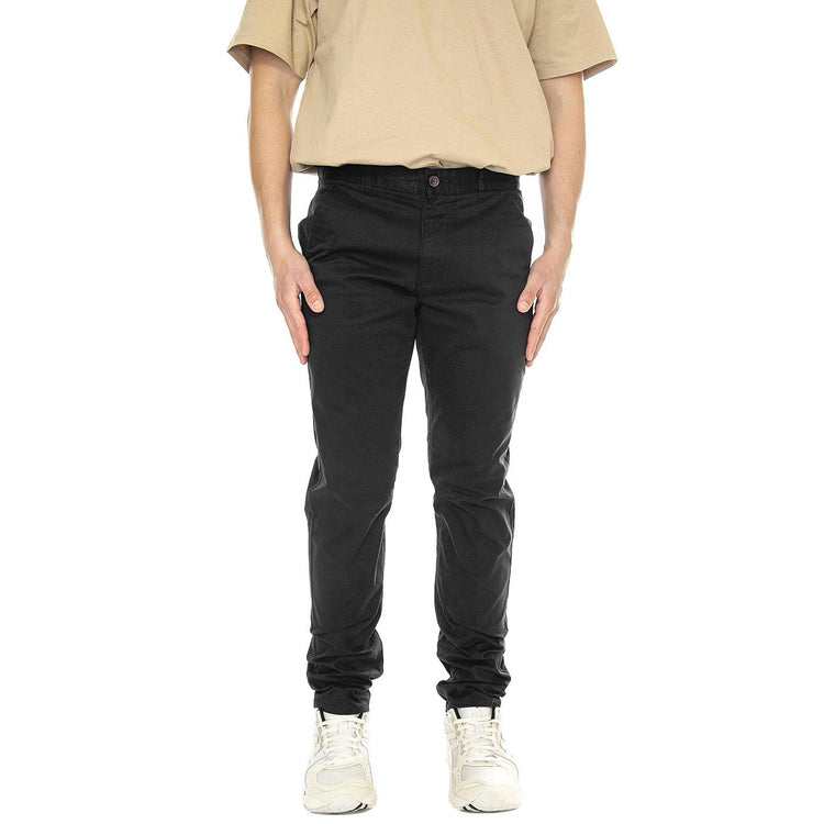 Elm Chino Twill FF Black - Pantaloni Uomo Neri F4BSB094001  FARAH 