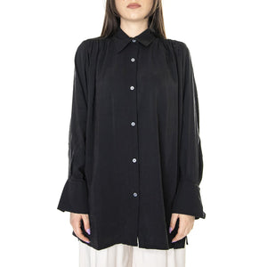W' Jenny Black - Camicia Donna Nera 330846-110  ELVINE 