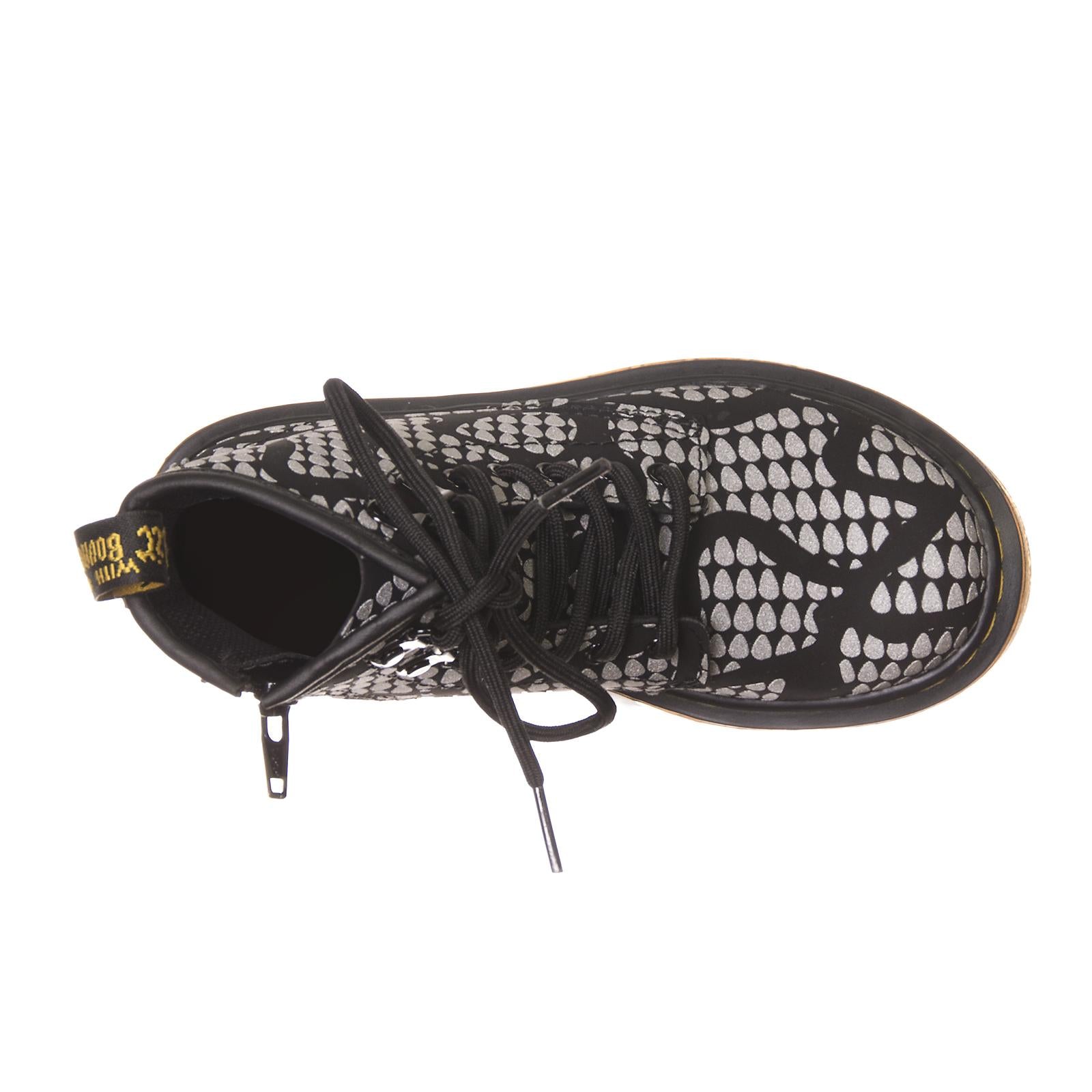 DELANEY REFLECTIVE SNAKE BLACK DMKDELBKSN21786001  DR.MARTENS 