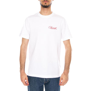 BYRON GRAPHIC SS - Maglietta Girocollo Uomo Bianca F4KSG040 104 FARAH 