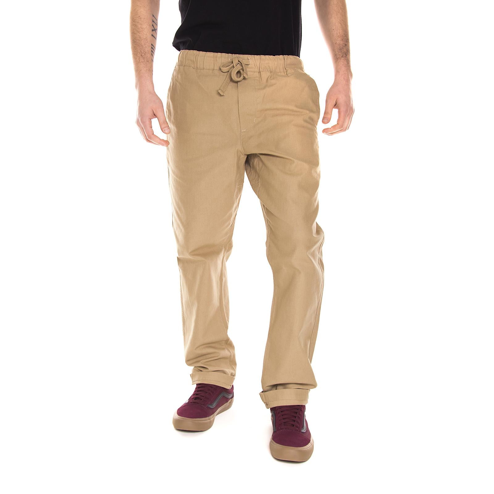 TRAVELER SLUB TWILL PANT II KHAKI 142020087-KHA  OBEY 