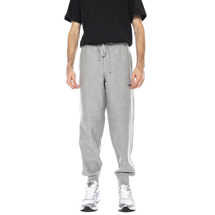 American Script Jogging Pant Grey Heather - Pantaloni Uomo Grigi I027042.V6XX  CARHARTT WIP 