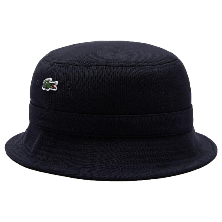 HDE Logo Bucket Hat - Blue - Cappello da Pescatore Blu RK2056-HDE  LACOSTE 