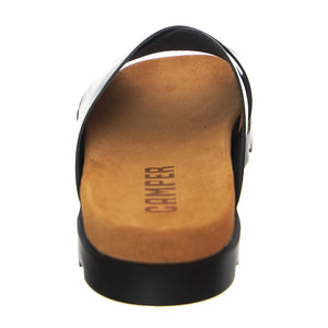 Crucero Negro / Brutus Sandals Negro - Sandali Uomo Neri K100775-013  CAMPER 