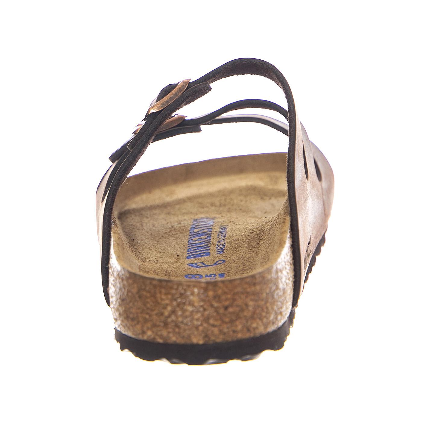 Florida SFB Habana, Oiled Leather - Sandali Donna Marroni 053901 . BIRKENSTOCK 